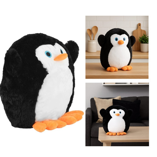 Penguin hot water bottle - 3d,