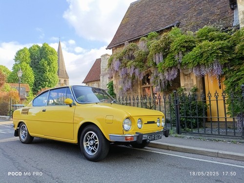 Skoda 110r coupé 1977 - skoda, coupé.