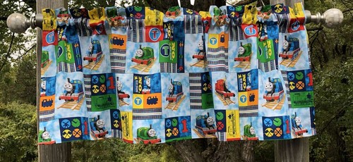 Thomas the train valance patch - thomas,