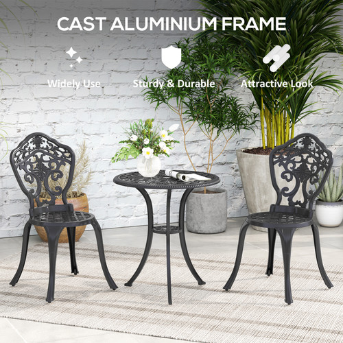 Pcs cast aluminium - cast, black