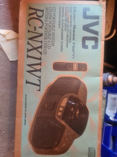 Jvc nx1wt portable - cd,
