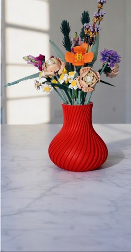 Vase for lego flowers bouquet - for,