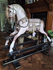 Lines Sportiboy Antique Wooden Rocking Horse "Daquari"