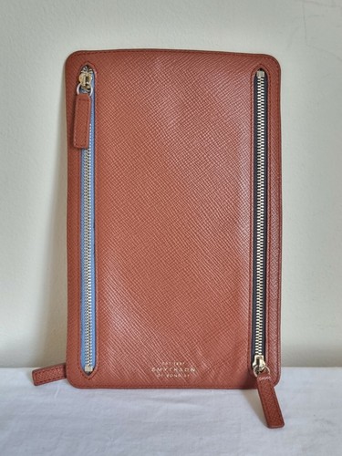 Smythson luxury brown leather - smythson,