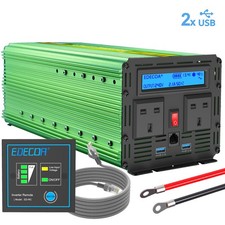 EDECOA Power Inverter 12V 240V