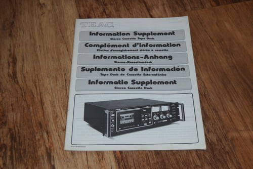 Rare teac information - rare,