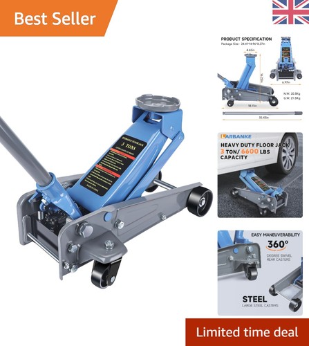 Ton trolley floor jack - 3,