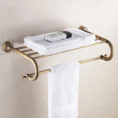 Bathroom towel shelf rail - shelf,