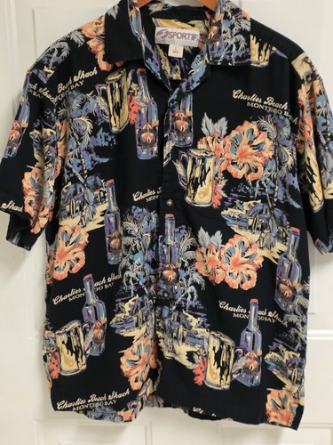 Vtg sportif hawaiian shirt - vtg, l