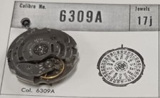 Seiko 6309A movement parts