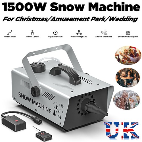 1500w snow machine - snow,