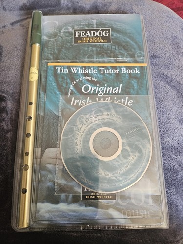 Original irish tin whistle - tin, and