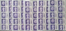 50 x 1st First Class Stamps Unfranked QR coded Genuine With Original Gum