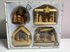 Boxed Set Of Vintage Wooden