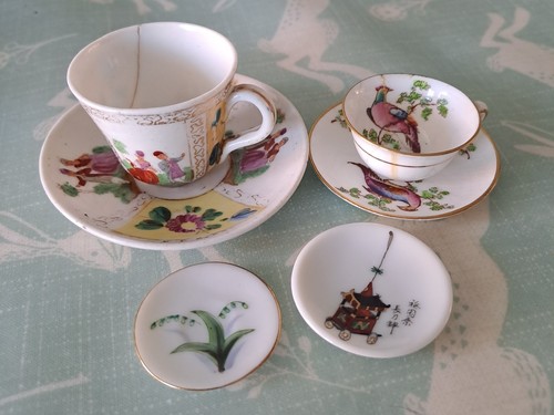 Vintage miniature decorative - miniature,
