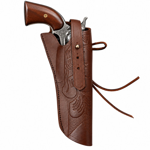 Genuine leather gun holster - leather,