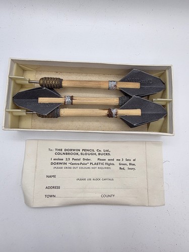 Vintage dorwin pencil darts - dorwin,
