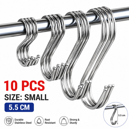 10x pcs stainless - pcs,