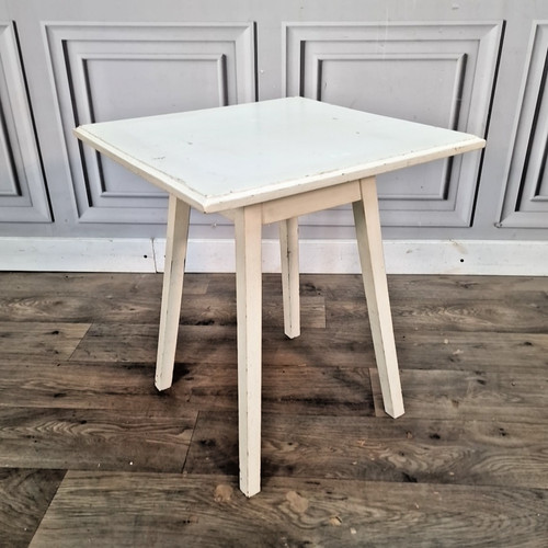 Vintage painted side table - vintage,