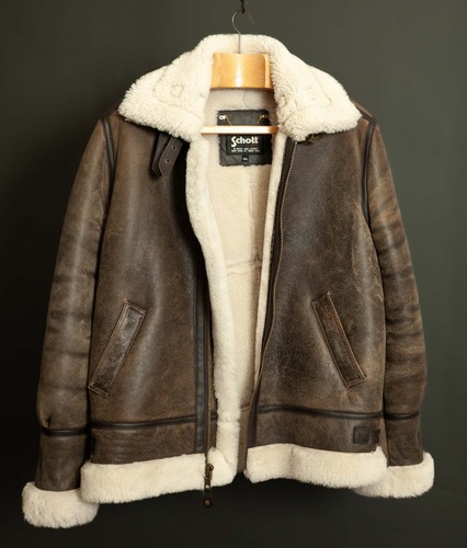 Schott nyc sheepskin authentic - nyc,