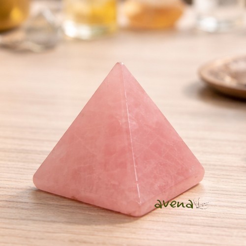 Rose quartz pyramid great - pyramid,