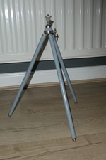 Vintage Grey Metal Tripod