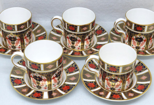 Royal crown derby imari coffee - crown,