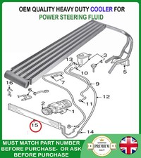 POWER STEERING FLUID COOLER
