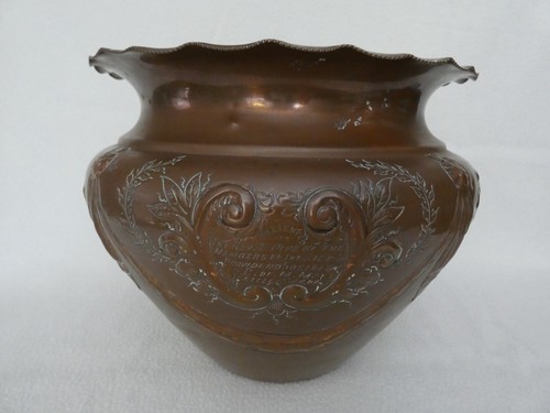 Vintage copper bowl - vintage,