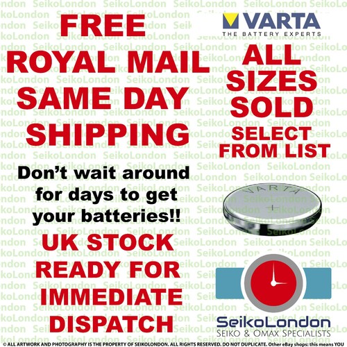 Varta silver oxide watch - varta,