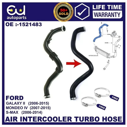 Intercooler turbo hose - turbo, pipe