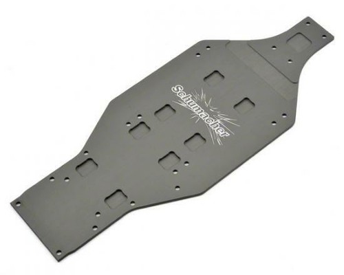 Schumacher alloy chassis - schumacher,