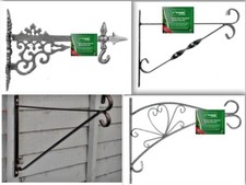 Hanging basket brackets