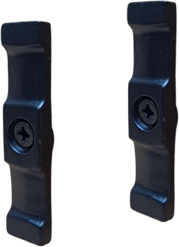 Black turn buttons with - turn, screws