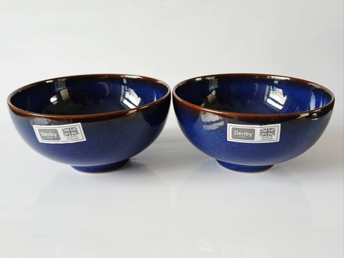 Denby imperial blue - blue, bowls