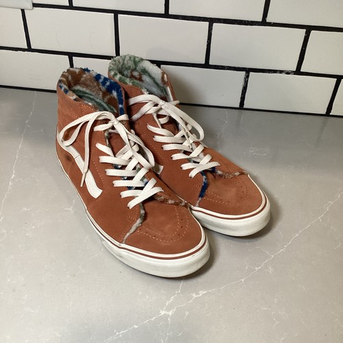 Vans sk8 suede sherpa sunburn - sk8,