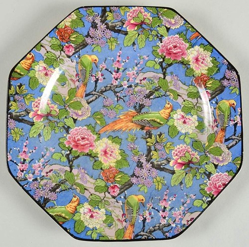 Crown ducal blue - crown, chintz