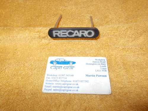 Ford capri recaro seat - recaro,