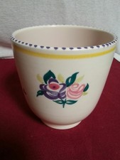 Vintage Hand Painted Art Deco Poole Pottery Vase 4 3/8" x 4 3/8" RARE FIND! 