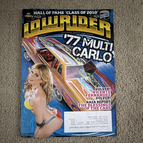 Lowrider magazine august - magazine, 2010