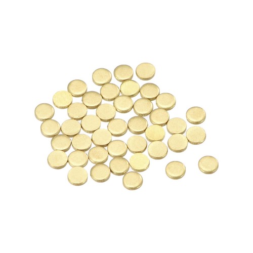 Brass stamping blank round - blank,