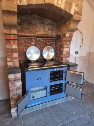 Oven reconditioned aga range - oven,