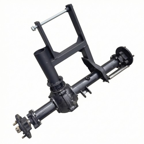 Rear axle with differential - axle,