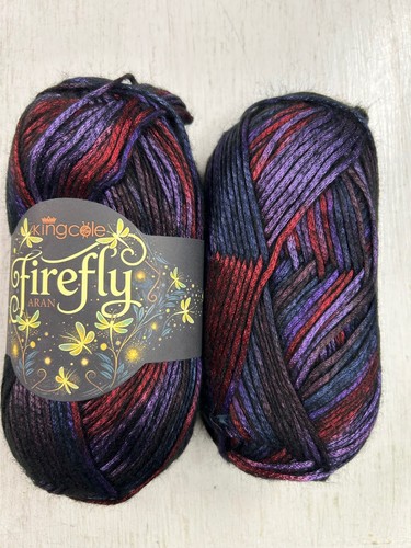 King cole firefly aran - firefly, wool