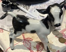 Lomonosov Style Porcelain Bull