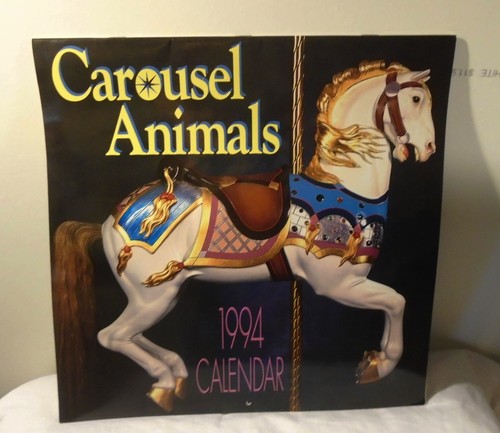 Carousel animals 1994 calendar - 1994,