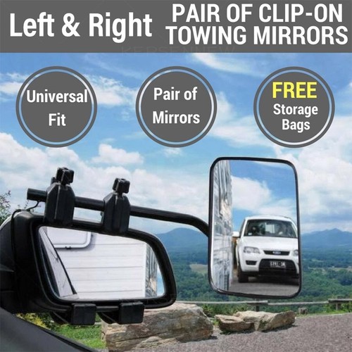 Flat caravan towing mirrors - caravan,