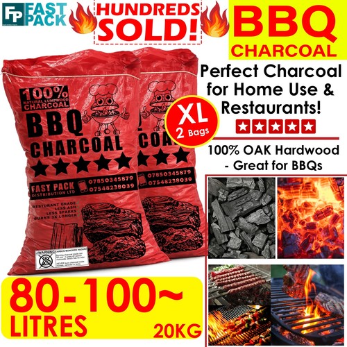 Lumpwood charcoal bbq 100l - lumpwood, 80-100l