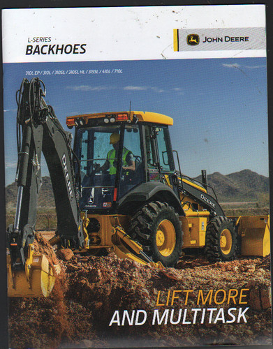 John deere series backhoe - deere, "l-series"