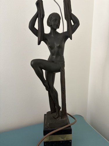 Art deco nude - scarf, dancer